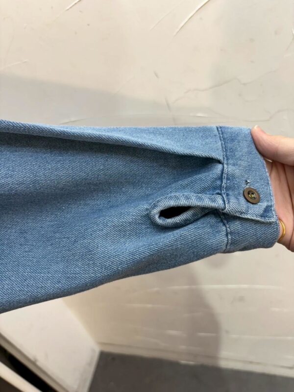 假兩件拼接上衣