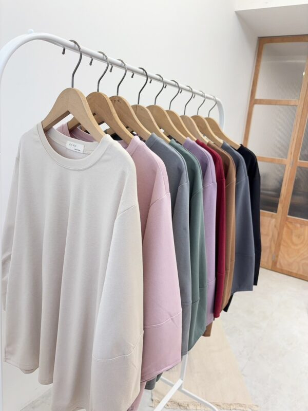 南瓜袖太空棉T19 南瓜袖太空棉T