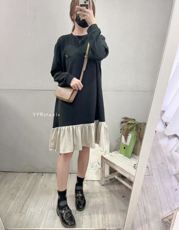 可拆蝴蝶結🎀拼接洋