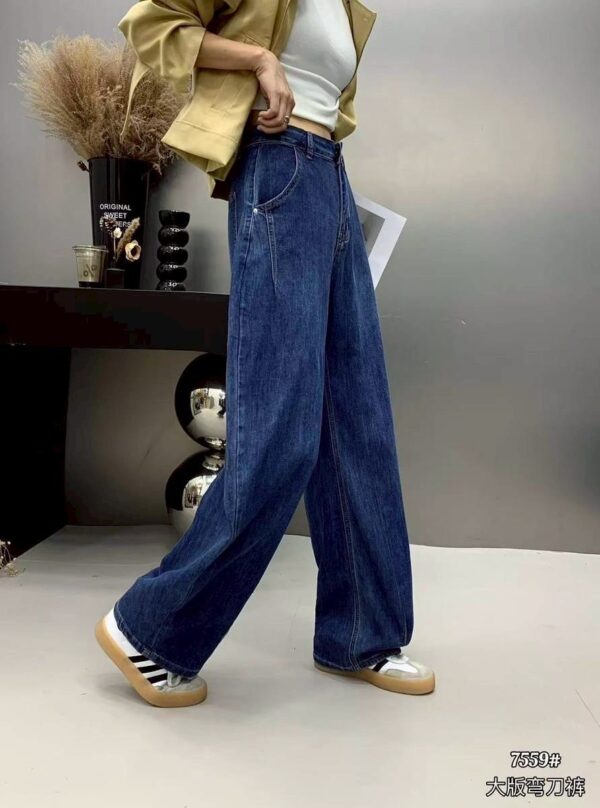 日系休閒寬鬆風格彎刀錐形褲7 日系休閒寬鬆風格彎刀錐形褲