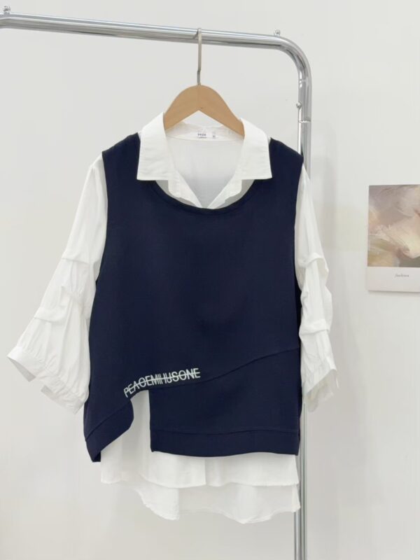 襯衫+背心set絕配