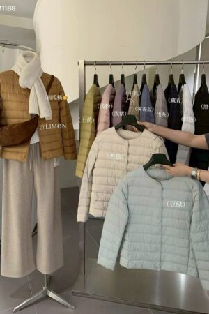 超輕薄羽絨外套 (白鴨絨50%)