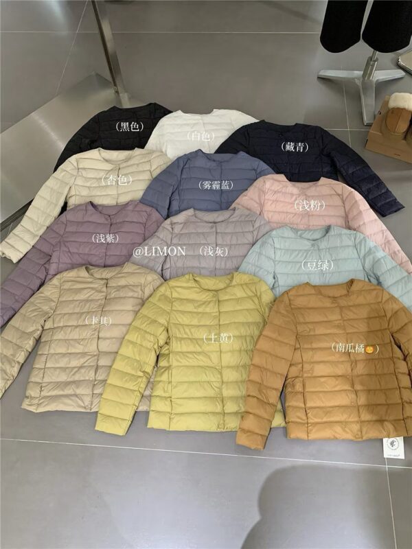 超輕薄羽絨外套 (白鴨絨50%)2 超輕薄羽絨外套 (白鴨絨50%)